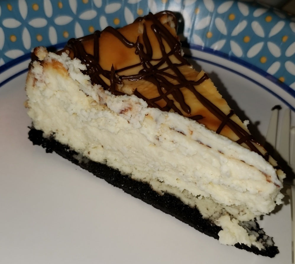6" Chocolate Drizzled Cheesecake