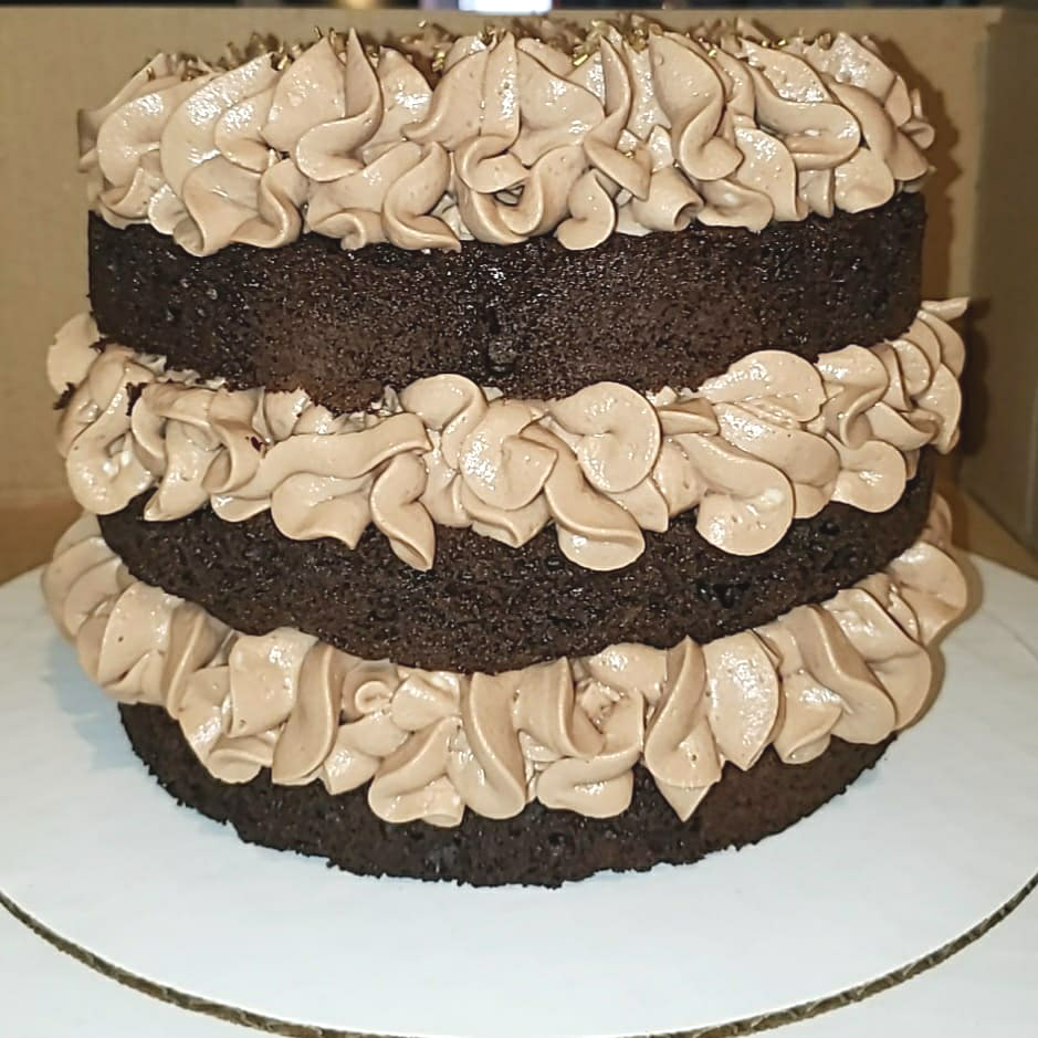6" Triple Chocolate Cake